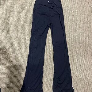 Black lululemon flare leggings